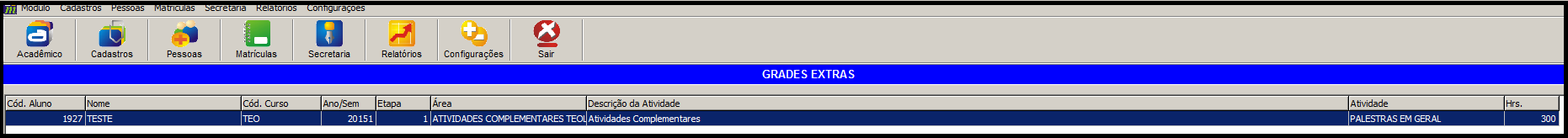  Grades Extras